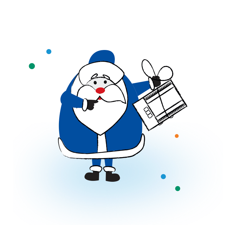 Синий Дед Мороз