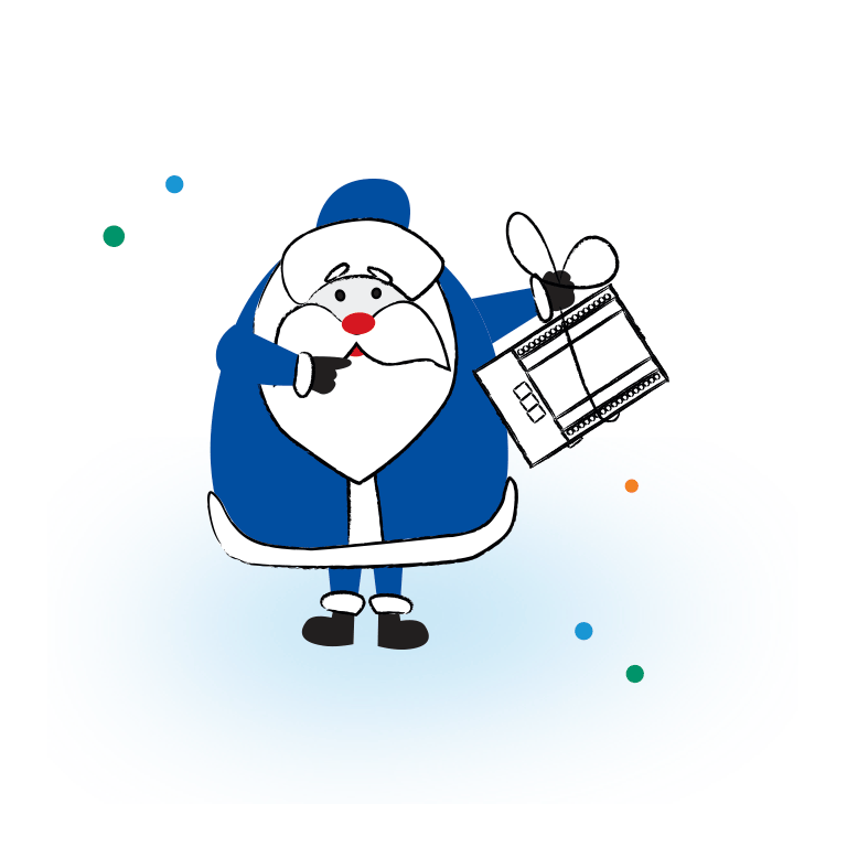 Синий Дед Мороз