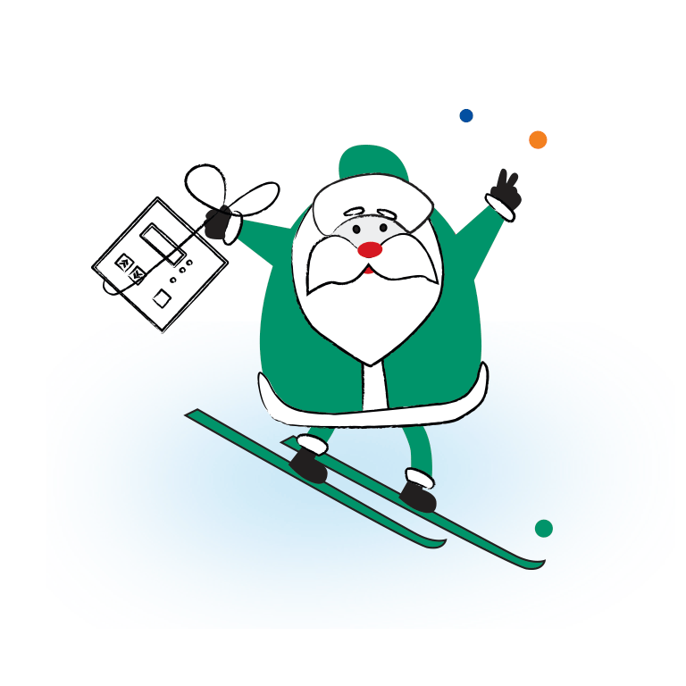 Зеленый Дед Мороз