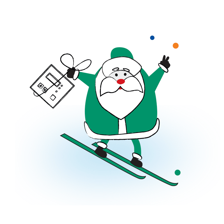 Зеленый Дед Мороз